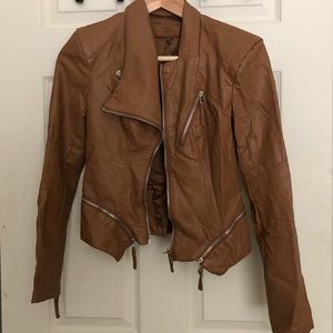 Leather jacket